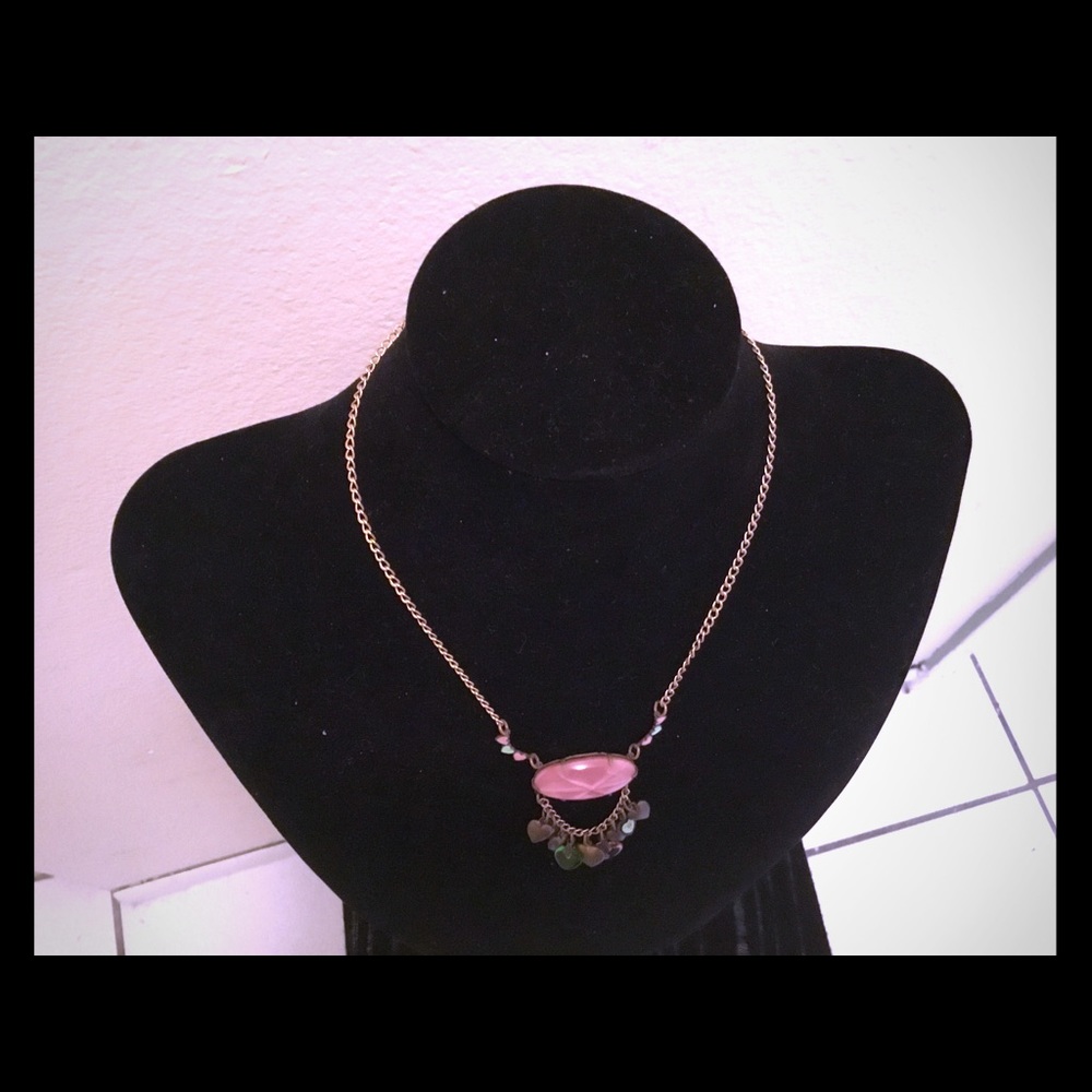 vintage necklace by glass works studio